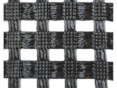 Warp kintted polyester biaxial geogrid