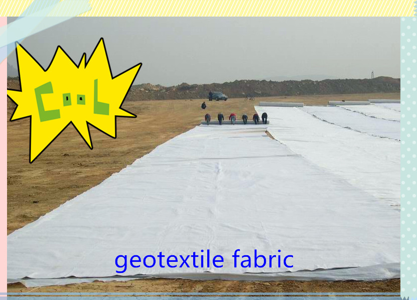 PP short fiber Non woven Geotextile