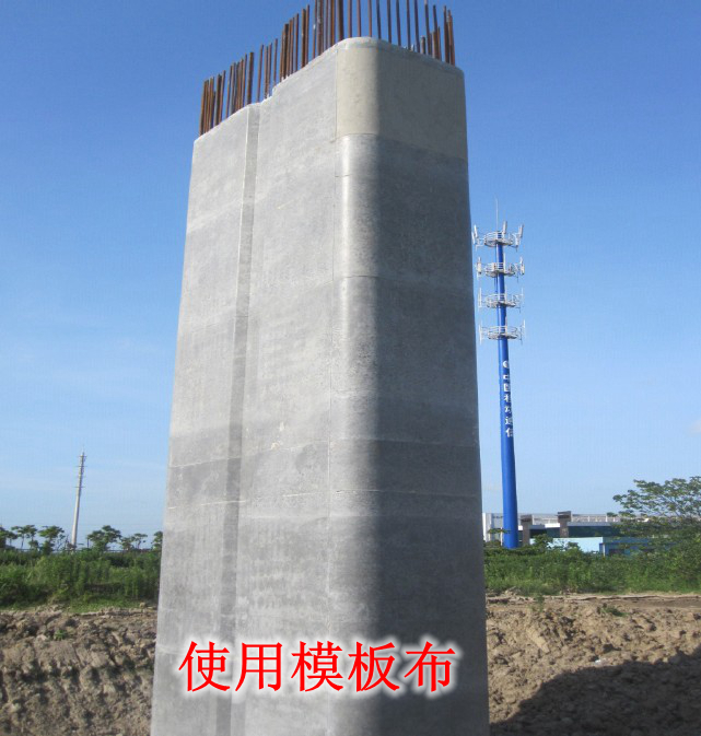 Concrete permeable template cloth