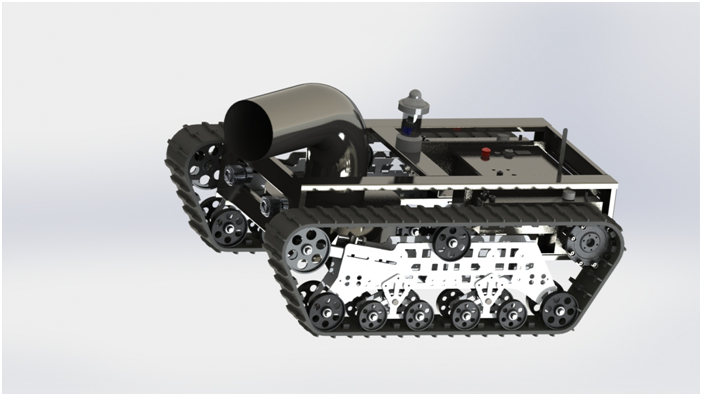  TX150-1200   Submersible robot chassis